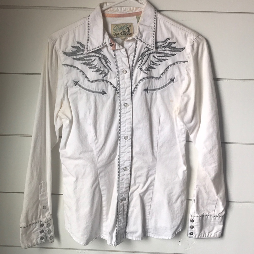Roper Rodeo Shirt. Long sleeve, button down.